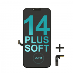 Premium Soft OLED Screen Digitizer Assembly Replacement with Portable IC for iPhone 14 Plus (120HZ) iphone 14 plus repair part