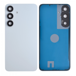 Back Cover with Camera Glass Lens and Adhesive Tape for Samsung Galaxy S25 FE 5G S731 (for SAMSUNG) - White Samsung Galaxy S25 FE Back Cover Replacement