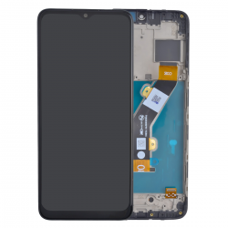 LCD Screen Digitizer Assembly Replacement with Frame for Cricket Magic 2 5G 2024 U655AC Cricket Magic 2 5G U655AC Screen Replacement with Frame