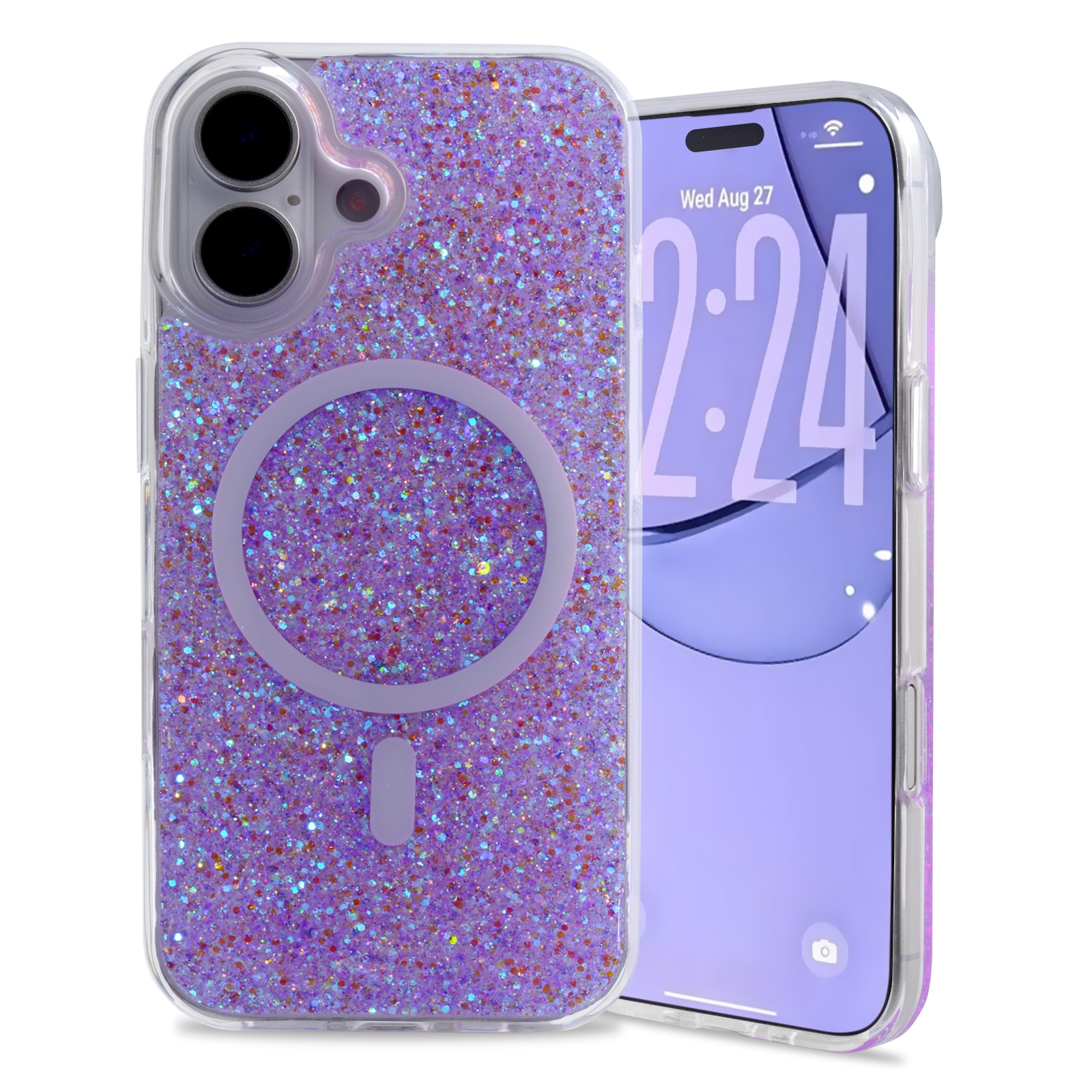 iPhone 17 Magnetic Pastel Case Purple