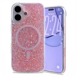  iPhone 17 Magnetic Pastel Fresh Style Case, Pink