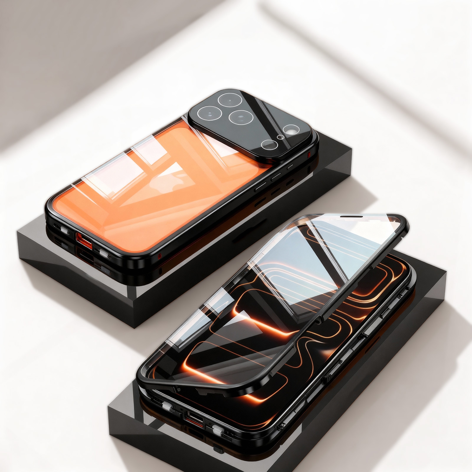 Aluminum Alloy iPhone 17 Pro Max Case - Full Device Coverage