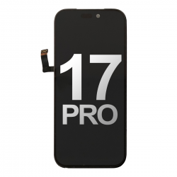 OLED Screen Digitizer Assembly With Frame for iPhone 17 Pro Replacement (High Quality) iPhone 17 Pro OLED Screen With Frame