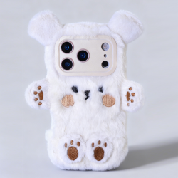 cute bear phone case for iPhone 17 Pro