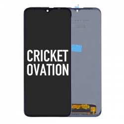 LCD Screen Digitizer Assembly Replacement for Cricket Ovation U705 - Black LCD screen for Cricket Ovation U705