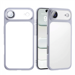  iPhone Air Electroplated PC Matte Hard Case, Silver