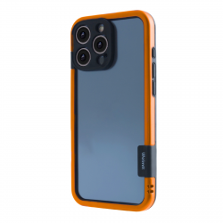  iPhone 16 Pro Premium Color Frame TPU+PC Case, Orange