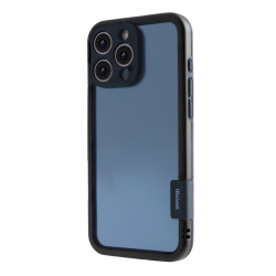  iPhone 16 Pro Premium Color Frame TPU+PC Case, Black