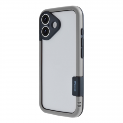 iPhone 17 Premium Color Frame TPU+PC Case, Gray iPhone 17 Premium Color Frame TPU+PC Case, Gray