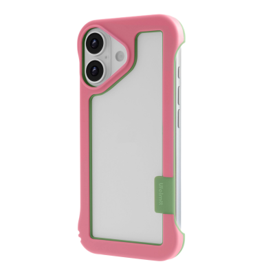 iPhone 17 Frame Case with Vented Back for Enhanced Cooling, Pink iPhone 17 Frame Case with Vented Back for Enhanced Cooling, Pink
