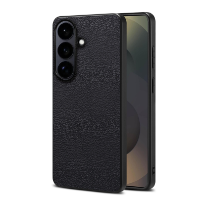  PU A08 Calf-Pattern Back Case for S26, Black