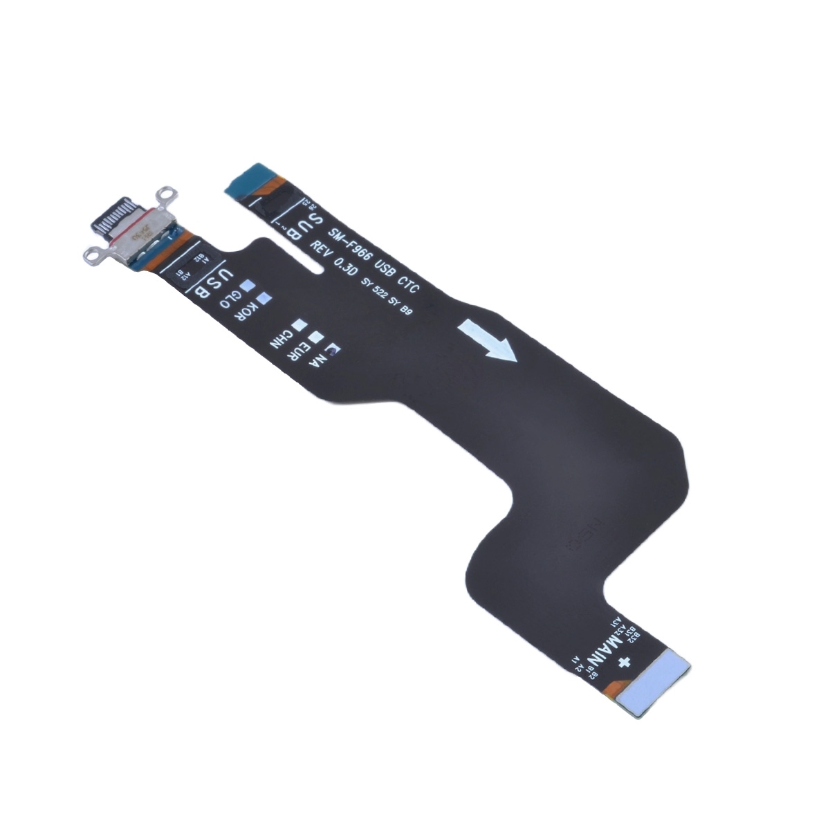 samsung f966 fast charging port pcb assembly