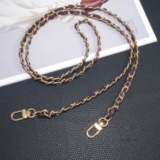 Vintage-Inspired PU Leather Woven Phone Chain, Purple