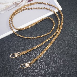 Vintage-Inspired PU Leather Woven Phone Chain, Mocha