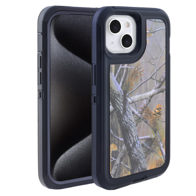 real tree camo phone case for iphone 13 side view