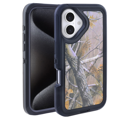 real tree camo phone case for iphone 16 side view