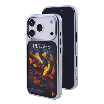  Pisces Zodiac Magnetic Phone Case for iPhone 17 Pro