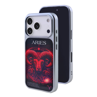  Aries Zodiac Magnetic Phone Case for iPhone 17 Pro Max