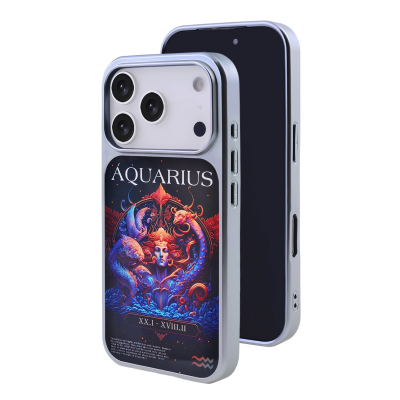  Aquarius Zodiac Magnetic Phone Case for iPhone 17 Pro