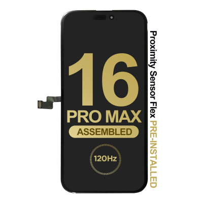 replacement screen with proximity flex for iphone 16 pro max