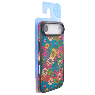  iPhone Air Magnetic Floral Case - Flower Language Back Cover Green