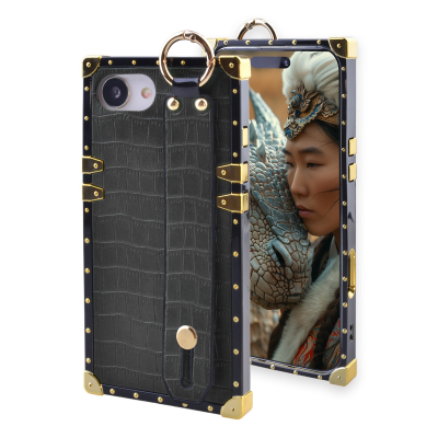 crocodile texture grip case