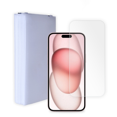 Bulk tempered glass screen protector iphone 15 plus