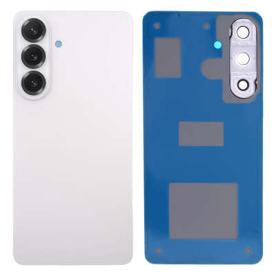 Back Cover with Camera Glass Lens and Adhesive Tape for Samsung Galaxy S26 Plus 5G S947 (for SAMSUNG) - White galaxy s26 plus 5g ceramic white rear glass cover