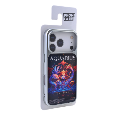 iphone 17 pro max aquarius zodiac print magsafe compatible case