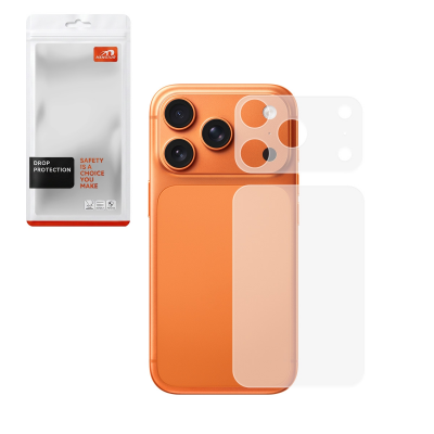  [10 Pack] Matte Lens Base and Back Protective Film Set for iPhone 17 Pro Max