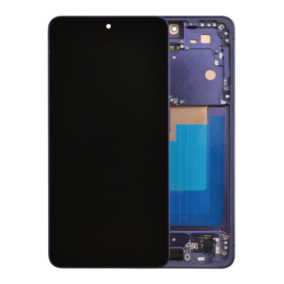 premium flexible oled with housing cobalt violet for galaxy s942