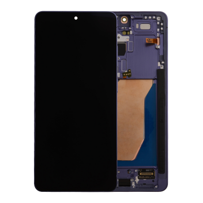 premium flexible oled with housing cobalt violet for galaxy s948