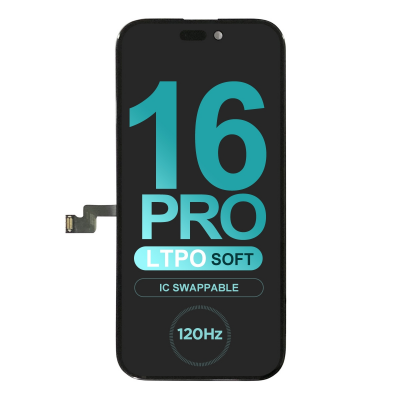 replacement 120hz adaptive variable touch screen for iphone 16 pro