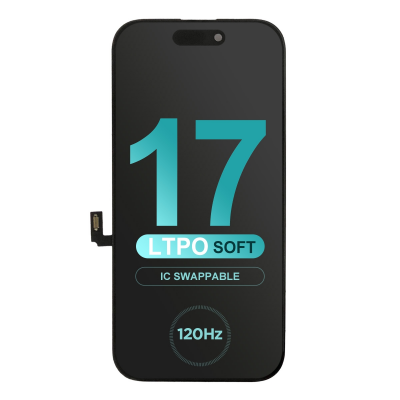 replacement dynamic island 120hz touch screen for iphone 17