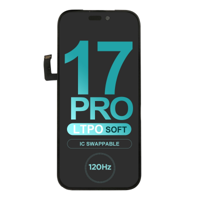 replacement 120hz adaptive variable touch screen for iphone 17 pro