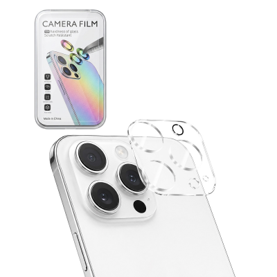Full Cover Rear Camera Lens Tempered Glass Protector for iPhone 13 Pro / 13 Pro Max (Clear) iPhone 13 Pro rear camera lens