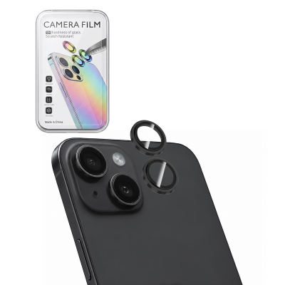 Black iPhone 14 Camera Lens Protector