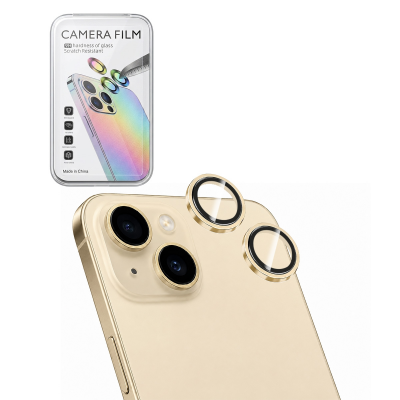 Eagle Eye Camera Lens Protector for iPhone 15 Gold