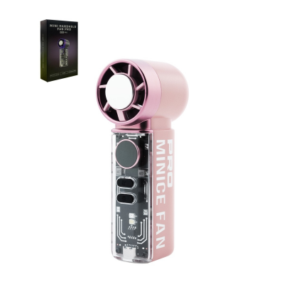 Mini Handheld Fan Pro, Pink