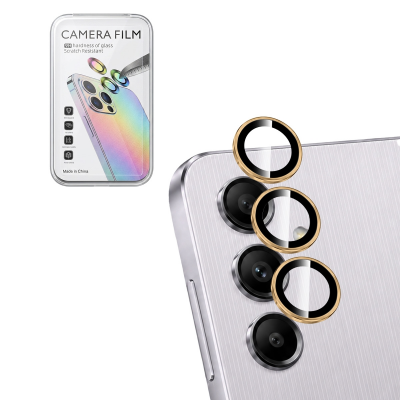 Samsung A14/A24/A34 Camera Lens Protector, Pro+ Eagle Eye Lens Protector, Gold Lens Protector