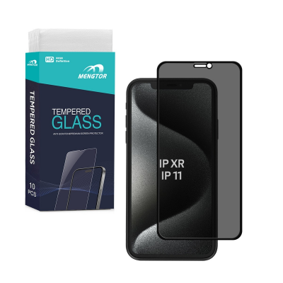 iPhone Privacy Screen Protector Bulk 10 Pack Front View for XR 11
