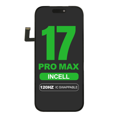 LCD Screen Digitizer Assembly Replacement With Portable IC for iPhone 17 Pro Max (Incell/ 120HZ) iPhone 17 Pro Max Incell COF Screen Assembly Portable IC - 120Hz
