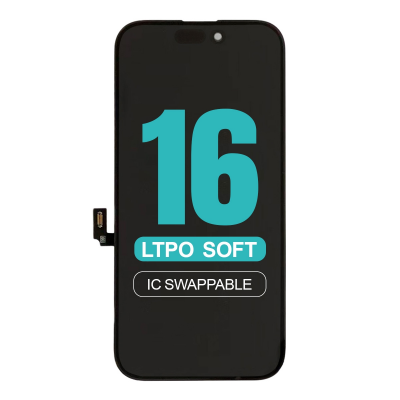  LTPO Soft OLED Screen Digitizer Assembly Replacement for iPhone 16