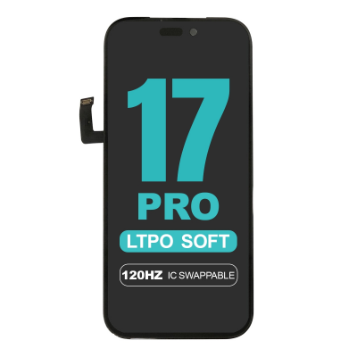  LTPO Soft OLED Screen Digitizer Assembly Replacement for iPhone 17 Pro (120HZ)