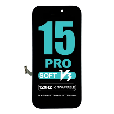 replacement dynamic island 120hz touch screen for iphone 15 pro