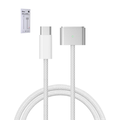 usb-c to magsafe 3 cable silver 2m