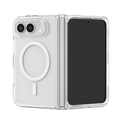 Clear Shockproof Magnetic Fold Case for iPhone 18 Fold