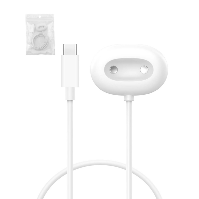  5W Magnetic Charging Dock for Google Watch 4 with USB-C Input Port, White