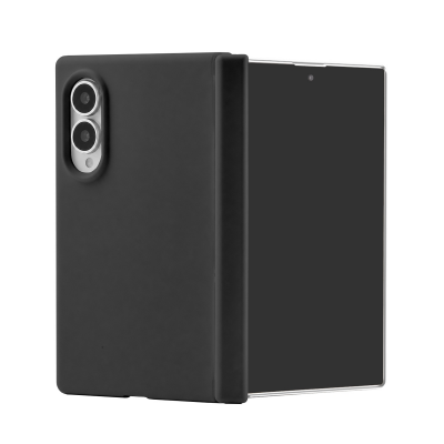  Liquid Silicone Dual Hinge Protective Case for Galaxy Z Fold8, Black