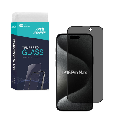 iPhone 16 Pro Max privacy screen protector wholesale 10 pack